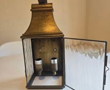 Brass Outdoor Wall  Searchlight