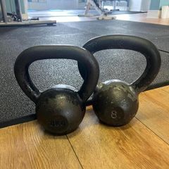 8kg Kettlebells (pair or single) -- read description