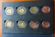 Vatican 2008 Trial Probe Essai Pattern Euro  8 coins set