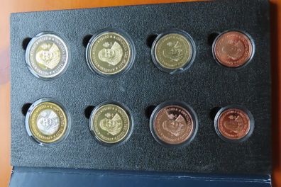 Vatican 2008 Trial Probe Essai Pattern Euro  8 coins set