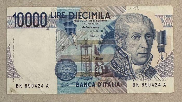 Italy 10000 Lira 1984 Banknote