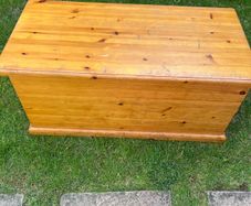 Wooden storage box protea pine