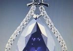 18kt White Gold Filled Amethyst Pendant