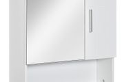 Bathroom Mirror Cabinet, Wall Mounted Storage Cupboard Organizer with Double Doors and Adjustable (FREE SHIPPING)