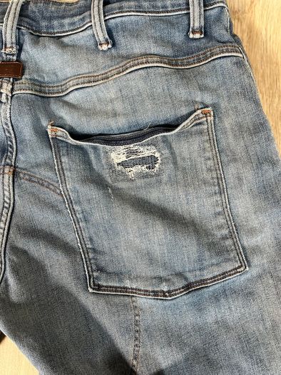 G Star Jeans Mens 30x30 Blue 5620 Double Knee 3D Straight Tapered Vintage
