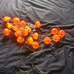 Halloween pumpkin lights