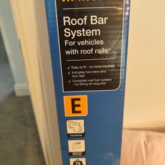 Halfords Roof Bar System