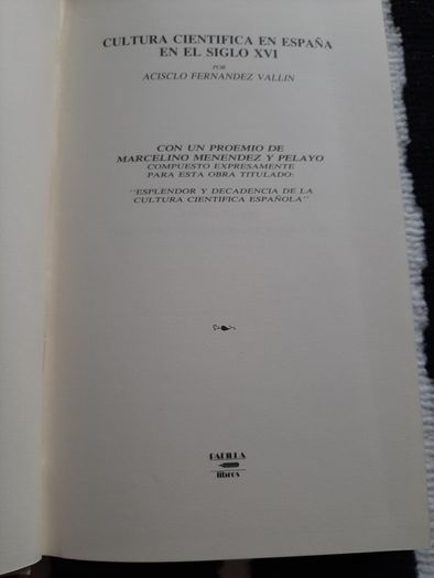 cultura cientifica en espana en el siglo xvi