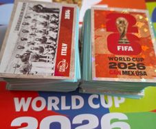 Lot of over 300 Panini World Cup 2026 Stickers - All Different