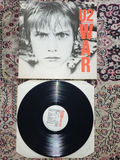 U2: War Irish pressing LP