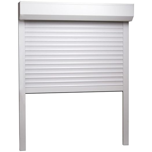 Roller Shutter Aluminium 140x150 cm White