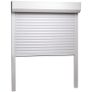 Roller Shutter Aluminium 130x140 cm White Image 3
