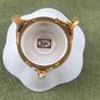Porcelain china decorative trinket dish on pedestal Image 5