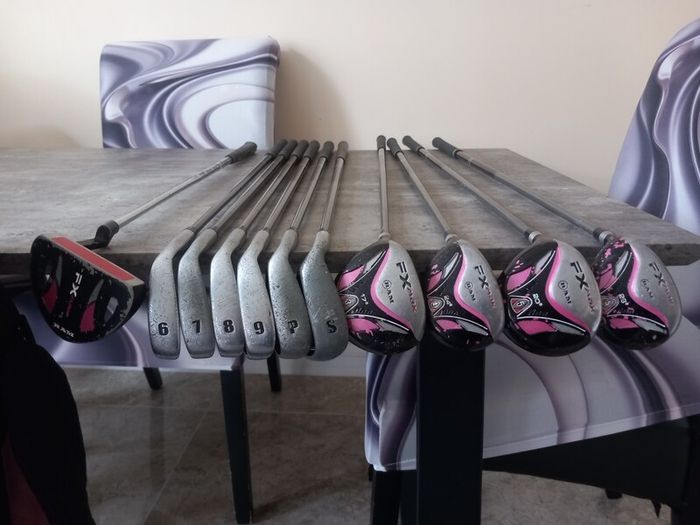 Ram lady's golf set. Left handed clubs