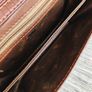 Italian Adpel Leather Clutch Organiser Bag Image 9
