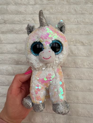 TY Flippables Diamond the Unicorn approx. 6 Used Please see photos