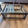 Ercol Windsor Easy Chair Model 445 1970s and footstool Image 6