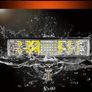 2pcs 17.78 cm LED Light Bar 60W 5500LM 6500K White Lighting Off Road Driving Auxiliary LED Image 8