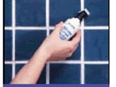 Tile Grout Coating Revives White Grout
