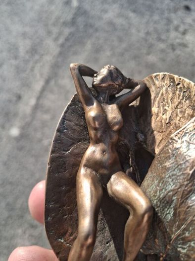 Eve And The Apple Signed Bronze