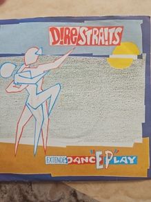 Dire Straits 7" - Twisting By The Pool