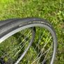 Set of gravel hybrid wheels 700c rim brakes with cassette and schwalbe G-one Speed tyres Image 5