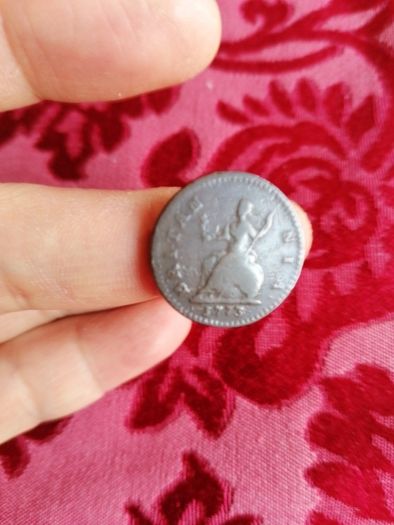 1773 Great Britain Farthing Coin