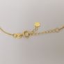 Dainty 18K Solid Gold Ball Bead Bracelet Image 7
