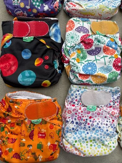 28 TotsBots EasyFit STAR Reusable Cloth Nappies Huge Bundle