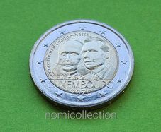Luxembourg 2020 year Uncirculated 2 Euro coin.