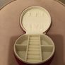 Luxury wine  velvet jewellery box Image 3