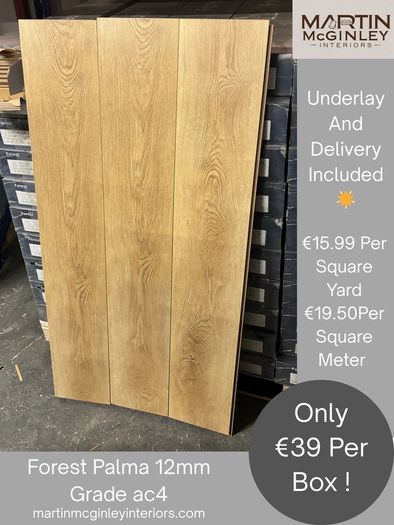 New Palma 12mm Laminated Flooring