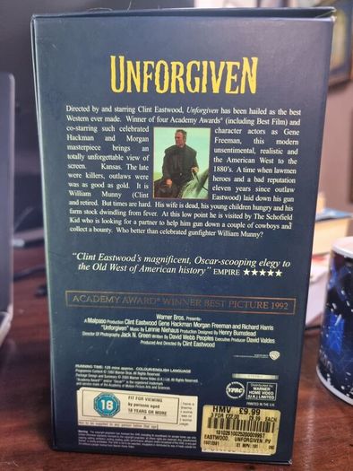 Unforgiven VHS