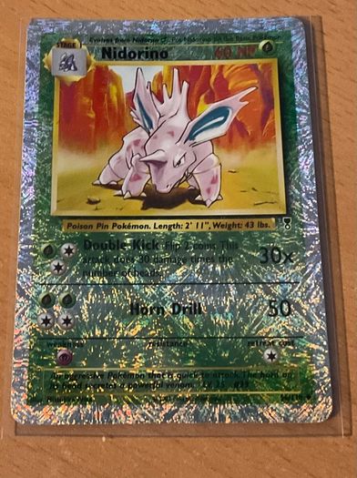 2002 Nidorino Legendary Collection Reverse Holo Lp