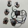 Electric Guitar acoustic various parts fender Stratocaster telecaster squier Ibanez esp Gibson  Jackson emg active cable Potentiometer A 500 K B 500 K volume tone switch socket 2 way mini toggle switch craft input jack neck plate nut saddle tuners machine Image 4