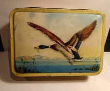 Mid Century MacFarlane Lang & Co Tin