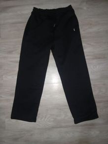 Black fleece sweatpants