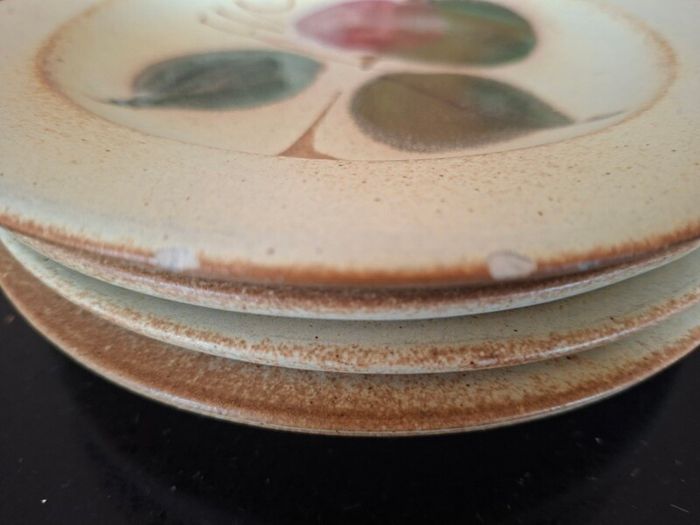 Ballydougan Pottery - Apple design - Hand painted