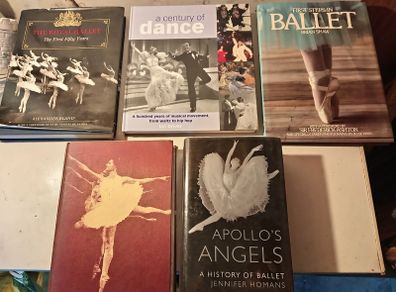 Joblot of Five Ballet/Dance Books