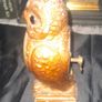 Cold Painted Bronze Clock In Form Of An Owl. The Decorative Dial Sits In The Owls Belly And Has Wind Up Movement, Image 2