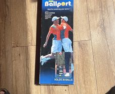 Mini ballport tennis ball holder