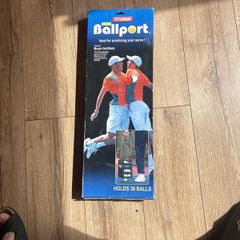 Mini ballport tennis ball holder