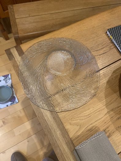 Glass Salad bowl