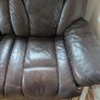 Soft leather electric recliner sofa - 3 seater Image 4