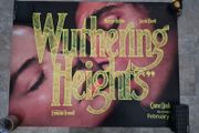 Wuthering Heights Original UK Double Sided Cinema Quad Poster  movie