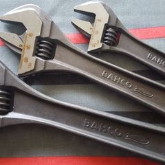 3 x bahco wrench