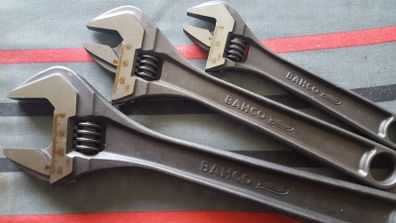 3 x bahco wrench