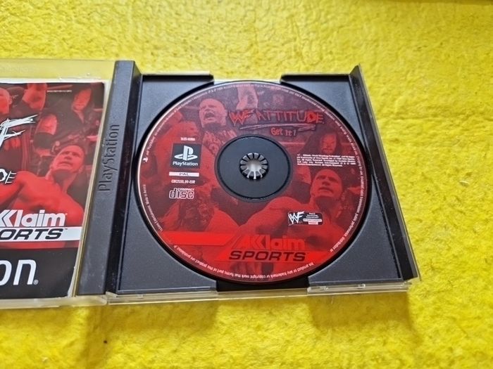 Attitude WF wrestling gamevPlayStation 1 ps1 PlayStation 2 ps2 games Original