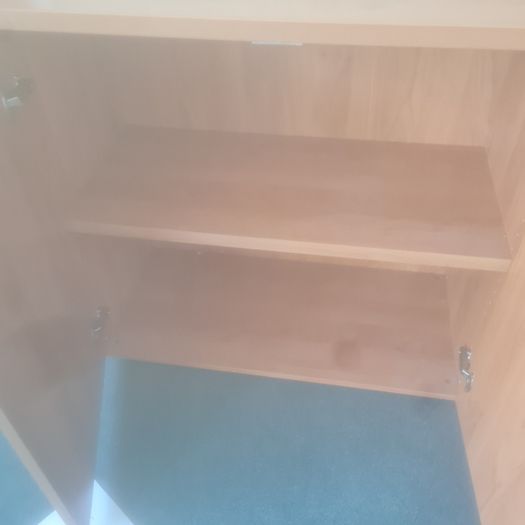 set of 2 x storage cabinets