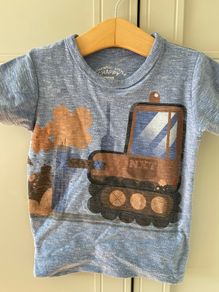Next Construction vehicle short sleeve t shirt